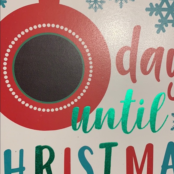 *New* Christmas Countdown Chalk Sign πβοΈ - Picture 3 of 5
